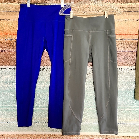 2 pair leggings Zelle-Marika sz M - Picture 1 of 6